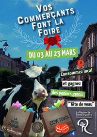 Foire aux têtes de veau à Rambervillers