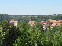 Création d'une fresque collective dans le jardin à La Petite-Pierre