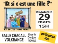 Théâtre humour - Et si c'est une fille ? à Thionville