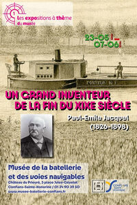 Exposition temporaire « Un grand inventeur de la fin du XIXe siècle, Paul-Emile  à Conflans-Sainte-Honorine