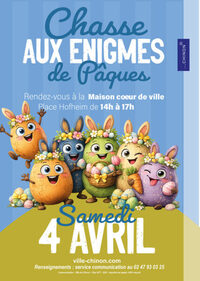 Chasse aux énigmes de Pâques à Chinon