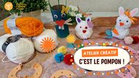 Atelier créatif : C'est le Pompon ! à Gien