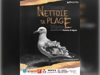 Opération "Nettoie ta plage" à Agon-Coutainville