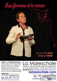 Théâtre : Les femmes et le roman à Aix-en-Provence