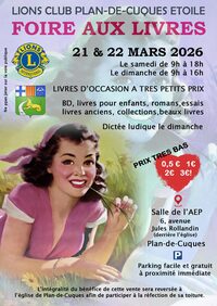Foire aux livres à Plan-de-Cuques