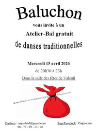Atelier-bal gratuit à Valeuil