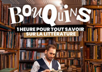 Bouquins, une heure pour tout savoir sur la Littérature à Avignon