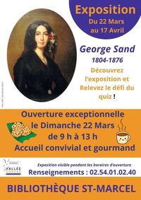 Exposition George Sand à Saint-Marcel