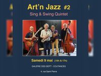 ARt 'N Jazz # 2 - Concert de Sing & Swing Quintet à Coutances