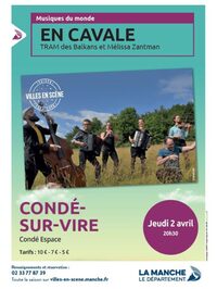 En cavale  - TRAM des Balkans et Mélissa Zantman à Condé-sur-Vire