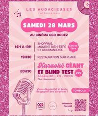 Les Audacieuses font leur cinéma ! à Rodez