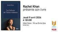 RACHEL KAHN PRÉSENTE SON LIVRE "LA CULTURE DE L'ULTRA-VIOLENCE" à Perpignan
