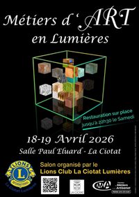 Salon Métiers d'Art en Lumières à La Ciotat