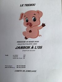 Jambon à l’os à Le Tréhou
