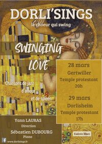 Concert de Dorli'Sings choeur de swing à Gertwiller