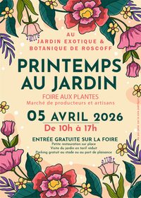 Foire aux plantes "Printemps au jardin" 9ème édition à Roscoff