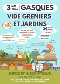 Vide greniers et jardins à Gasques