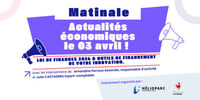 Matinale - Actualités économiques : Loi de finances 2026 et outils de financemen à Pau