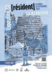 [résident] Exposition BD Gilles Rochier à Colombes