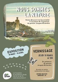 Exposition : Nous sommes la nature - Jacques Ricarrère à Arudy