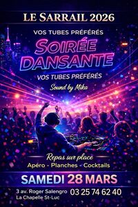 Soirée dansante avec Mika aux platines à La Chapelle-Saint-Luc