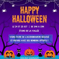 BSN Aventure fête Halloween à Combreux