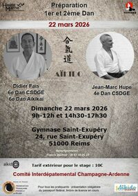 Préparation Dan 1 & 2 à Reims