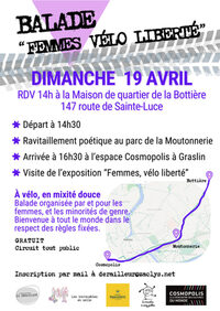 Balade à vélo "Femmes vélo liberté" à Nantes