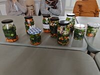 Atelier : démonstration de lacto-fermentation à Mesnil-en-Ouche