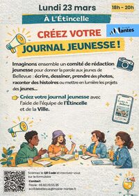 Apéro discussion - Créez votre journal jeunesse ! à Nantes