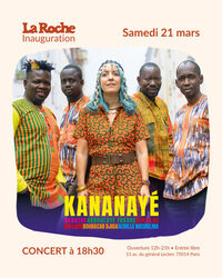 TZIG'ART - Kananayé @ Journée d'inauguration de La Roche, Paris 14 à Paris 14e