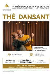 Thé dansant à Carrières-sous-Poissy