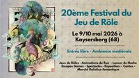 20ème Festival du Jeu de Rôle à Kaysersberg-Vignoble