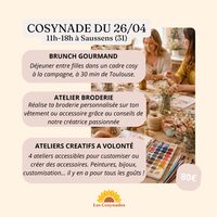 Cosynade : Journée créative pour les femmes à Saussens