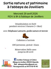 Sortie Nature et Patrimoine à Stainville