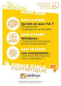 Formation tout public à Châlette-sur-Loing