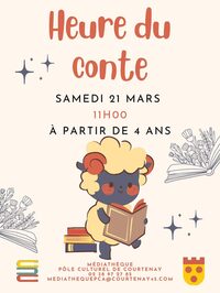 L'heure du conte de Lidia à Courtenay