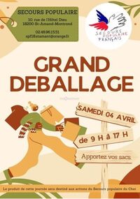Grand déballage à Saint-Amand-Montrond