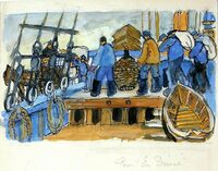 Lecture de textes illustrés par Yvonne JEAN-HAFFEN à Dinan