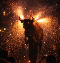 Toro de fuego - Féria de Pâques à Arles