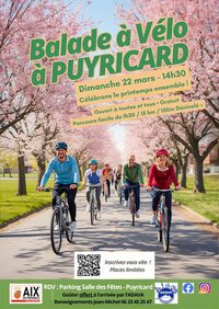 Balade à vélo du Printemps à Puyricard à Aix-en-Provence