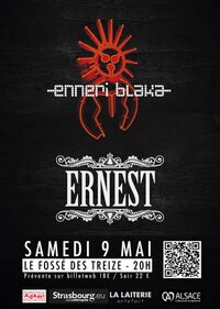 ENNERI BLAKA + ERNEST au fossé des treize à Strasbourg