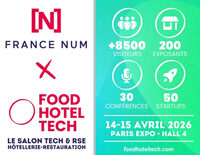 France Num au Food Hotel Tech à Paris 15e
