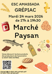 Marché paysan à Grépiac