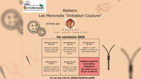 Ateliers : les mercredis "Initiation Couture" à Mainvilliers