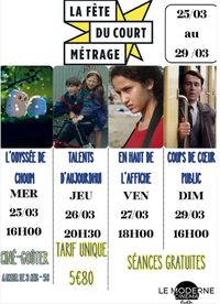 La fête du court métrage à Saint-Amand-Montrond