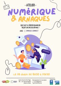 Numérique et Arnaques à Le Blanc