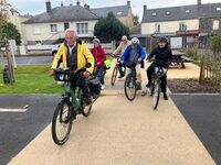 Balade tranquille à vélo à Granville