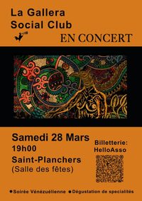 Soirée vénézuélienne à Saint-Planchers