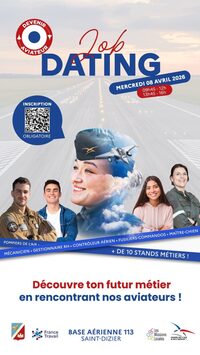 Job Dating des métiers de l’Armée de l’air – Base aérienne 113 à Saint-Dizier